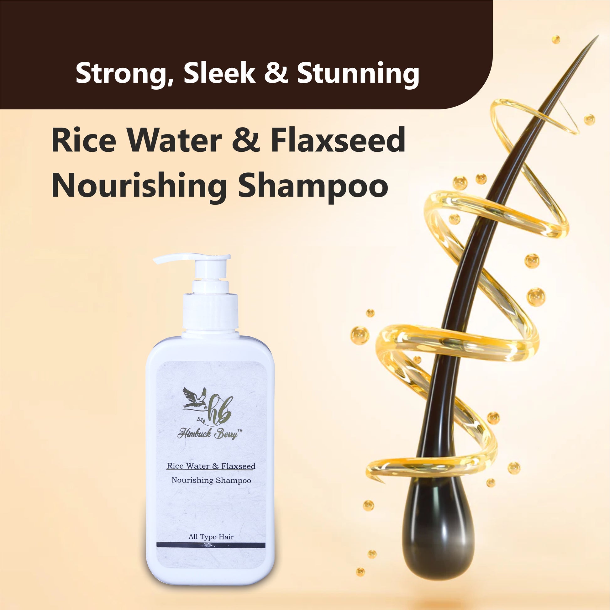 Rice Water & Flaxseed Shampoo
