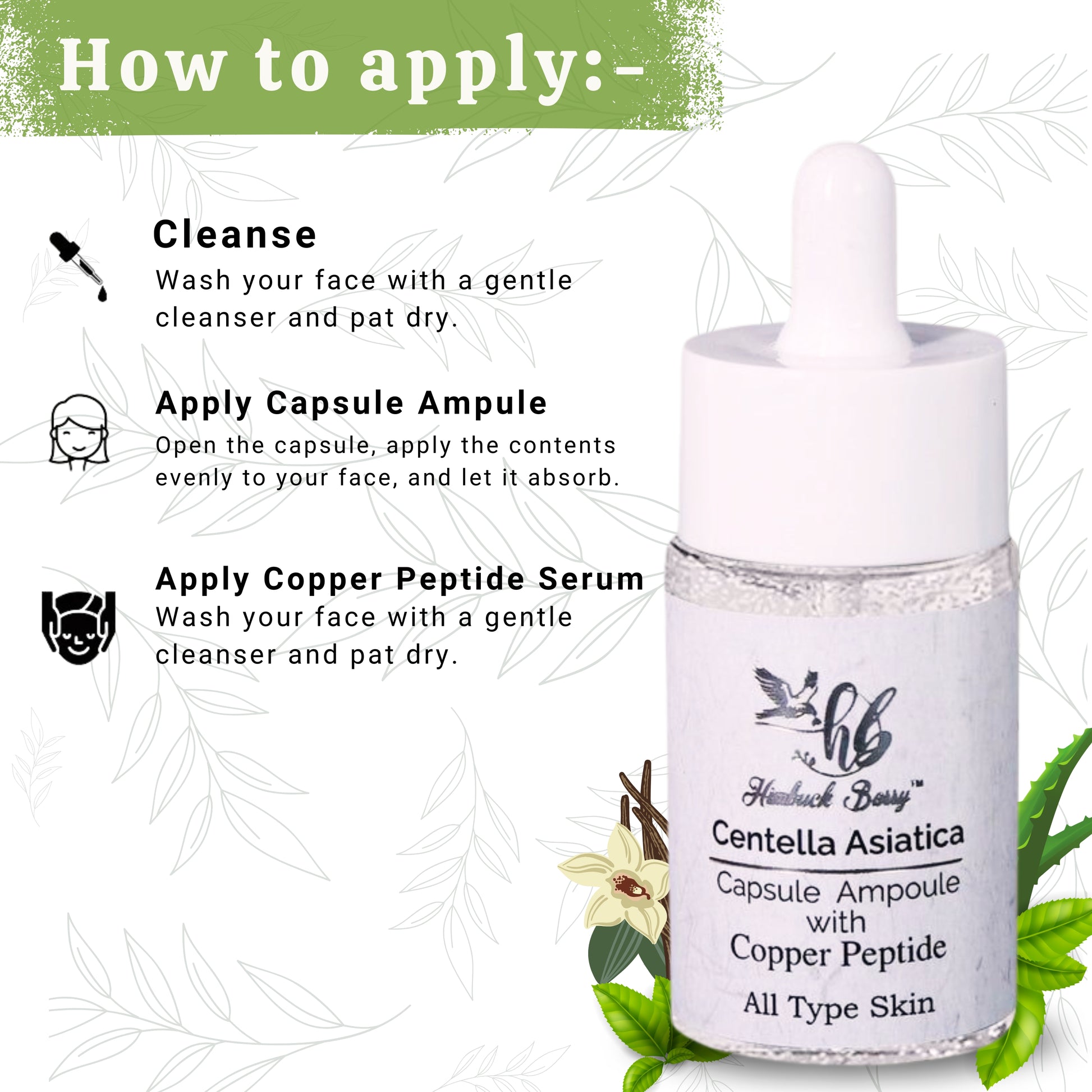 Capsule Ampoule with Copper Peptide