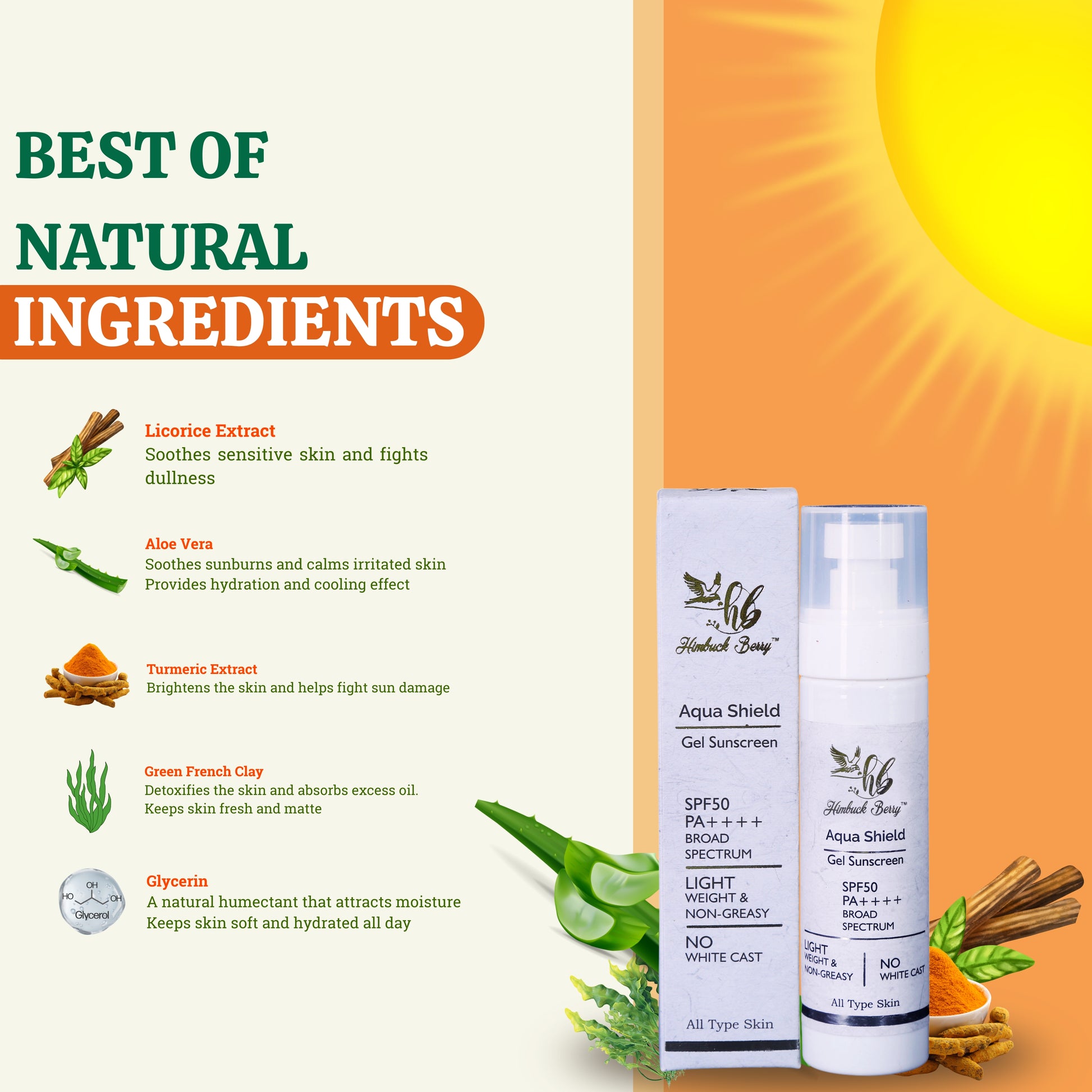 Gel Sunscream (SPF50)